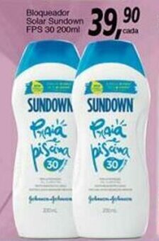 Bloqueador Solar Sundown FPS 30 200ml