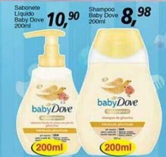Supermercados Guanabara Sabonete Liquido Baby Dove 200ml oferta