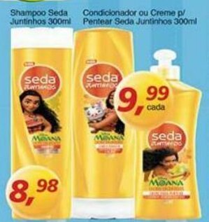 Supermercados Guanabara Shampoo Seda Juntinhos 300ml oferta