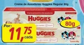 Supermercados Guanabara Creme de Assaduras Huggies Regular 80g oferta