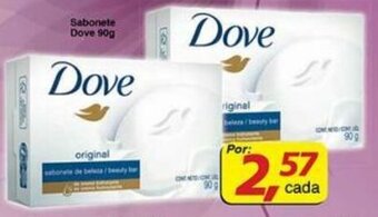 Supermercados Guanabara Sabonete Dove 90g oferta