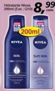 Supermercados Guanabara Hidratante Nivea 200ml oferta