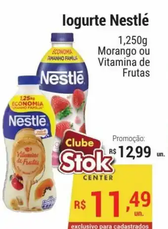 Stok Center Iogurte Nestle 1.250g oferta