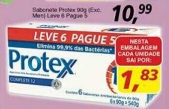 Supermercados Guanabara Sabonete Protex 90g (Exc. Men) Leve 6 pague 5 oferta