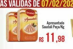 Mart Minas Apresuntado saudali peça/kg oferta