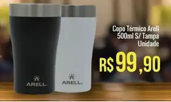 Mart Minas Copo térmico arell 500ml s/ tampa unidade oferta