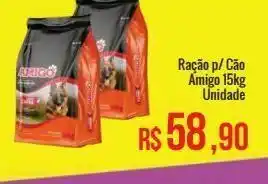 Mart Minas Ração p/ cão amigo 15kg unidade oferta