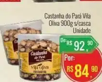 Mart Minas Castanha do pará vila oliva 900g s/casca unidade oferta