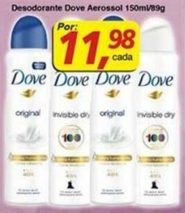 Supermercados Guanabara Desodorante Dove Aerosol 150ml/89g oferta