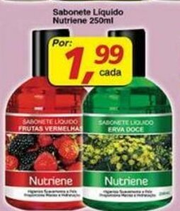 Supermercados Guanabara Sabonete Liquido Nutriene 250ml oferta
