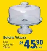 Supermercados Mateus Boleira Vitazza Lisa Com Pé oferta