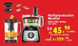 Supermercados Mateus Multiprocessador Mondial oferta