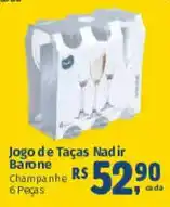 Supermercados Mateus Jogo de Taças Nadir Barone Champanhe oferta