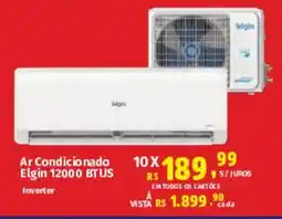 Supermercados Mateus Ar Condicionado Elgin 12000 BTUS Inverter oferta
