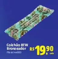 Supermercados Mateus Colchão BTW Bronzeador oferta