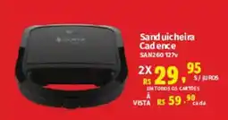 Supermercados Mateus Sanduicheira Cadence oferta
