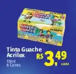 Supermercados Mateus tinta guache acrilex oferta