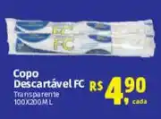 Supermercados Mateus Copo Descartável FC oferta