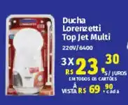 Supermercados Mateus Ducha lorezzetti top jet multi oferta