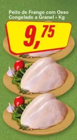 Rede Supermarket Peito de Frango com Osso Congelado a Granel oferta