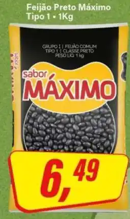 Rede Supermarket Feijão Preto Máximo oferta