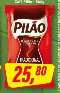Rede Supermarket Café Pilão 500g oferta