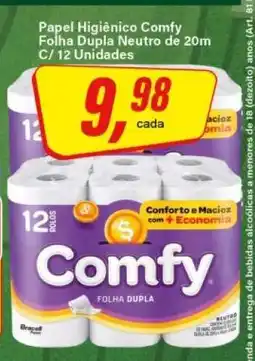 Rede Supermarket Papel Higiênico Comfy oferta