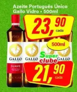 Rede Supermarket Azeite Português Único Gallo Vidro - 500ml oferta