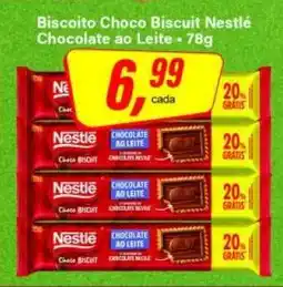 Rede Supermarket Biscoito Choco Biscuit Nestlé oferta