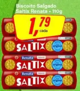 Rede Supermarket Biscoito Salgado Saltix Renata oferta