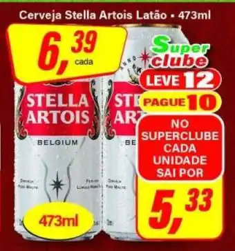 Rede Supermarket Cerveja Stella Artois Latão oferta