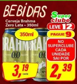 Rede Supermarket Cerveja Brahma Zero Lata oferta