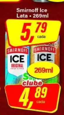 Rede Supermarket Smirnoff Ice oferta