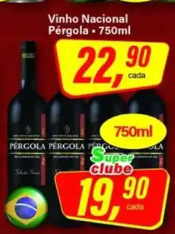 Rede Supermarket Vinho Nacional Pérgola - 750ml oferta