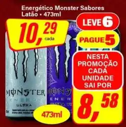 Rede Supermarket Energético Monster Sabores oferta