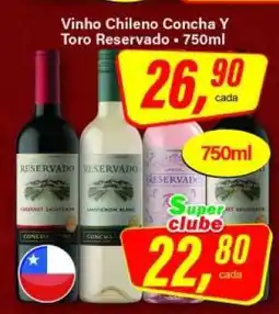 Rede Supermarket Vinho Chileno Concha Y Toro Reservado oferta