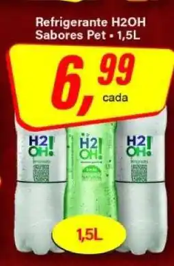 Rede Supermarket Refrigerante H2OH Sabores Pet oferta