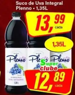 Rede Supermarket Suco de Uva Integral Plenno oferta