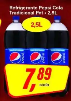 Rede Supermarket Refrigerante Pepsi Cola Tradicional Pet oferta