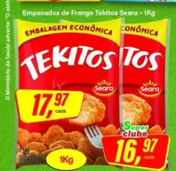Rede Supermarket Empanados de Frango Tekitos Seara - 1Kg oferta