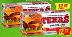 Rede Supermarket Hambúrguer Texas Burger Seara oferta