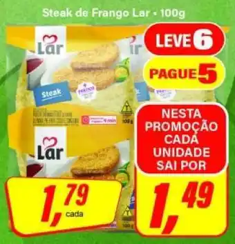 Rede Supermarket Steak de Frango Lar oferta
