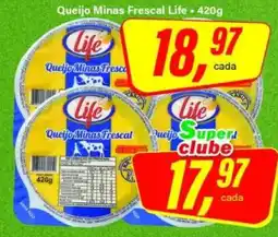 Rede Supermarket Queijo Minas Frescal Life oferta