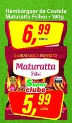 Rede Supermarket Hambúrguer de Costela Maturatta Friboi oferta