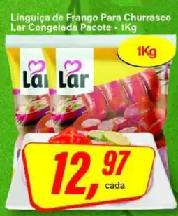 Rede Supermarket Linguiça de Frango Para Churrasco Lar Congelada Pacote oferta