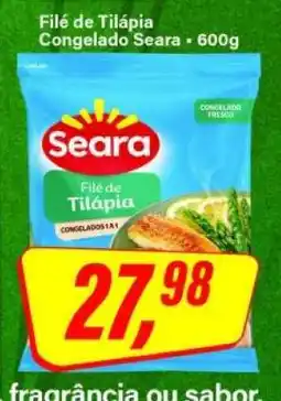 Rede Supermarket Filé de Tilápia Congelado Seara oferta