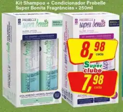 Rede Supermarket Kit Shampoo + Condicionador Probelle Super Bonita Fragrâncias oferta