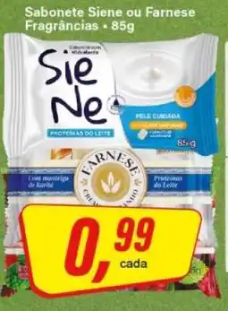 Rede Supermarket Sabonete Siene ou Farnese oferta