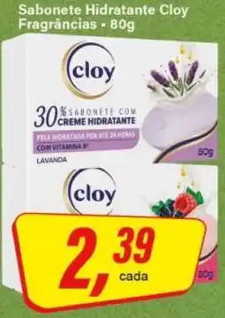 Rede Supermarket Sabonete Hidratante Cloy oferta