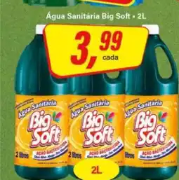 Rede Supermarket Água Sanitária Big Soft oferta
